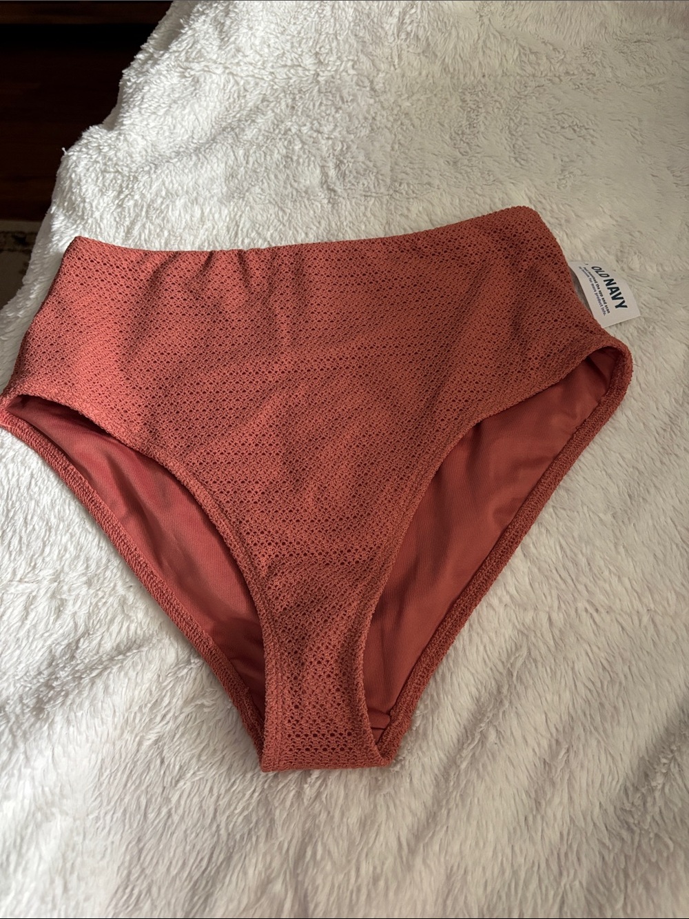 NWT OLD NAVY CROCHET KNIT BIKINI BOTTOM in Size Medium